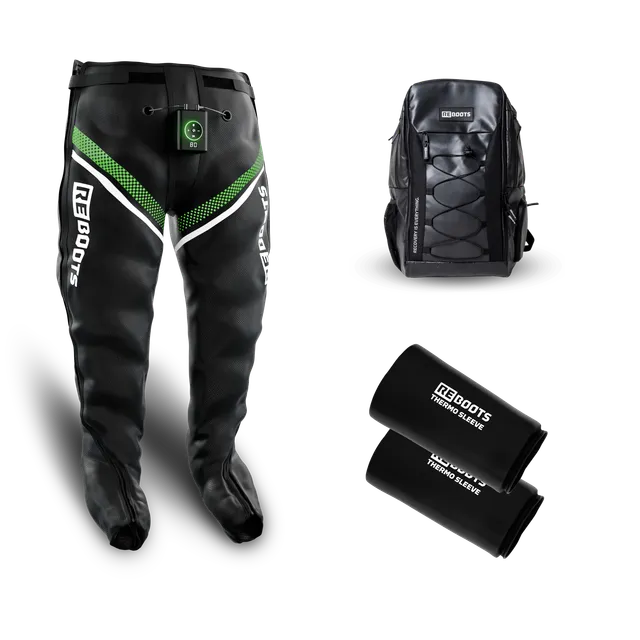reboots-go-x-performance-recovery-set-massageboots-mit-thermo-short image 1