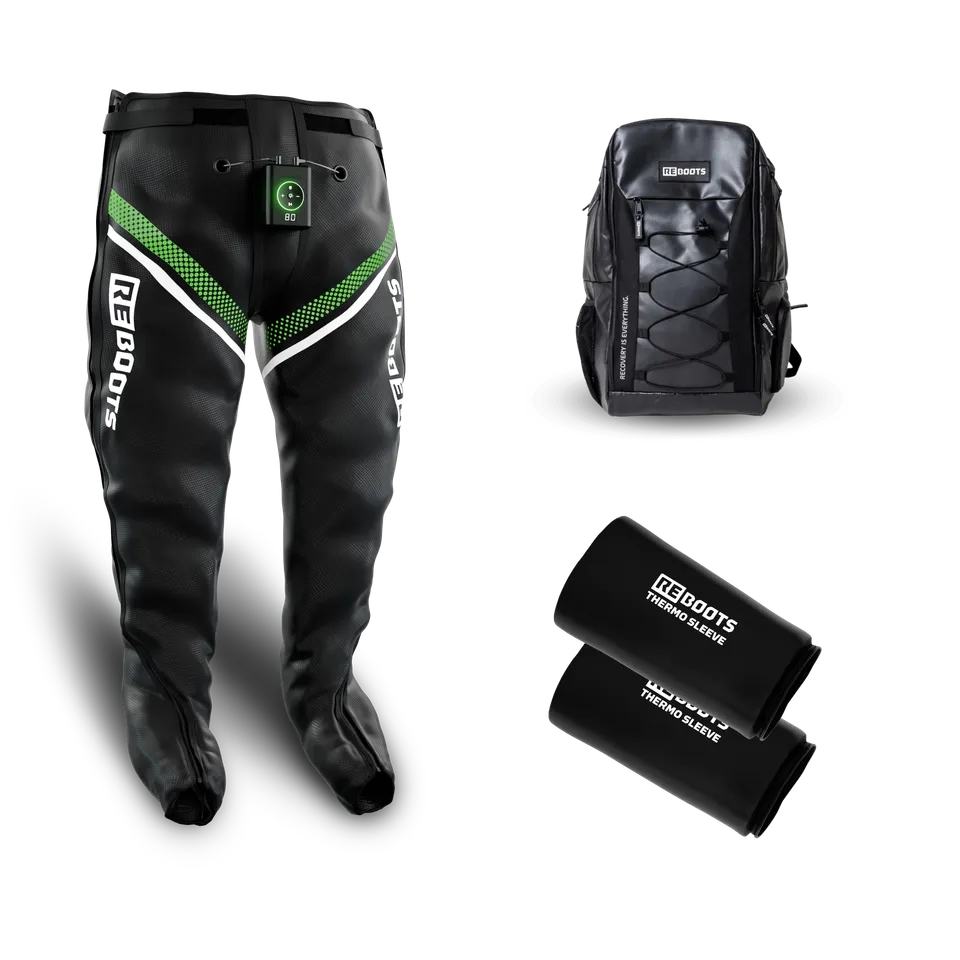reboots-go-x-performance-recovery-set-massageboots-mit-thermo-short image 1