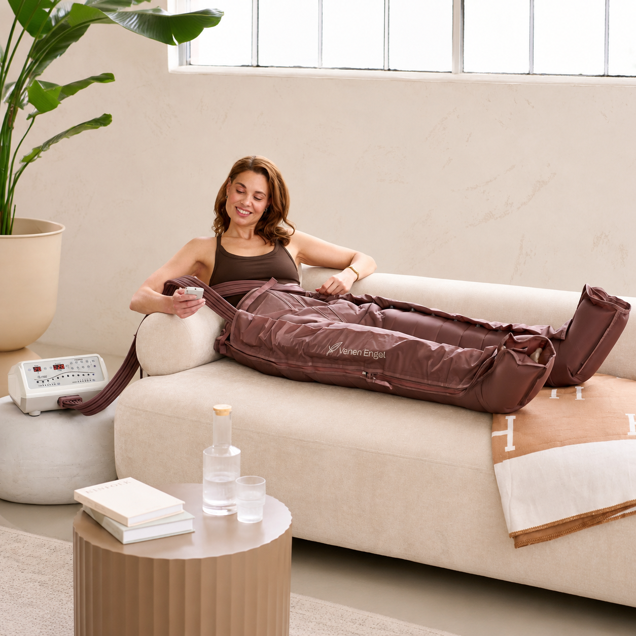 venen-engel-pro-lymph-flow-pants-kompressionsger-t-12-kammern image 2