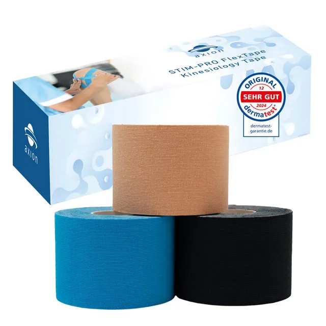 axion-stim-pro-kinesiologie-tape-5cm-x-5m-uncut-3-rollen-3-farben image 1