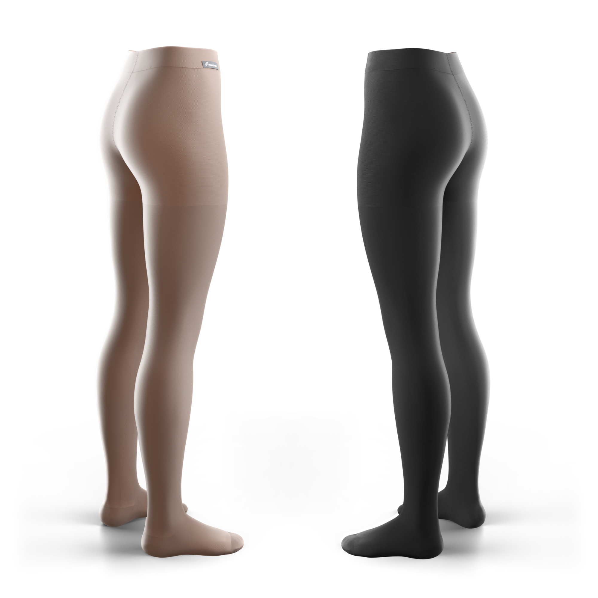 venen-engel-6-premium-kompressionsstrumpfhose-black-beauty image 2