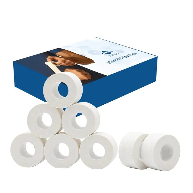 axion-stim-pro-sporttape-starr-8-rollen-2-5cm-x-13-7m-wei image 1
