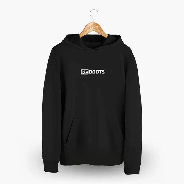 reboots-hoodie-unisex-kapuzenpullover-baumwolle-gr-m image 1