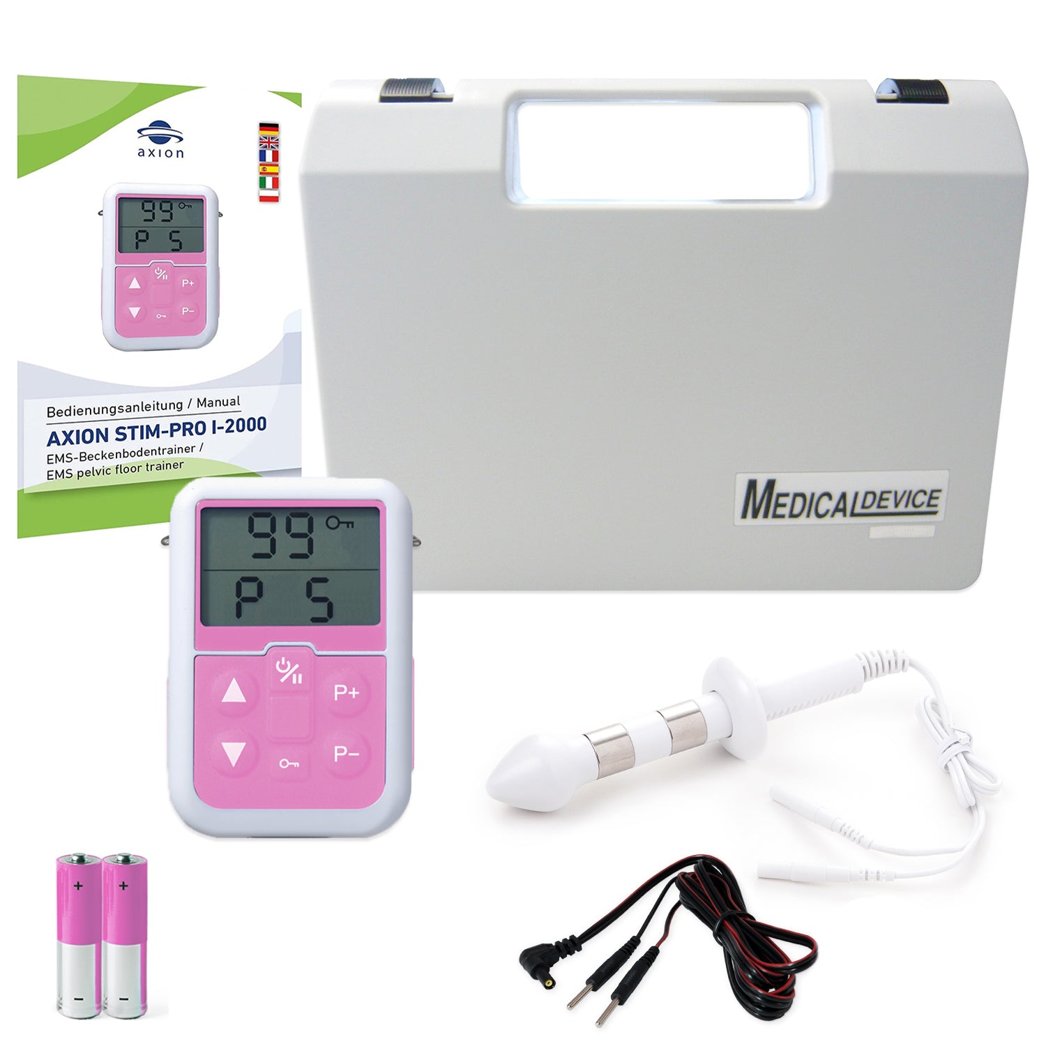 axion-stim-pro-i-2000-beckenbodentrainer-m-nner-analsonde image 2